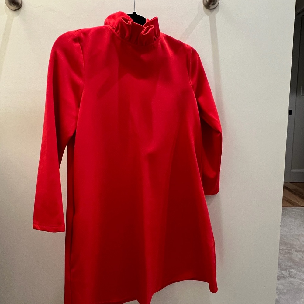 Tuckernuck Bold Red Daphne Dress XS